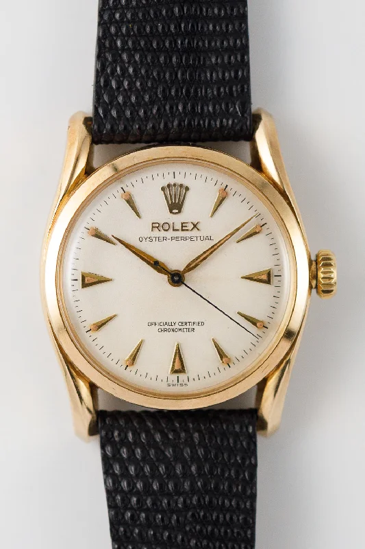 ROLEX SEMI BUBBLEBACK Ref.6092 BOMBAY Lug