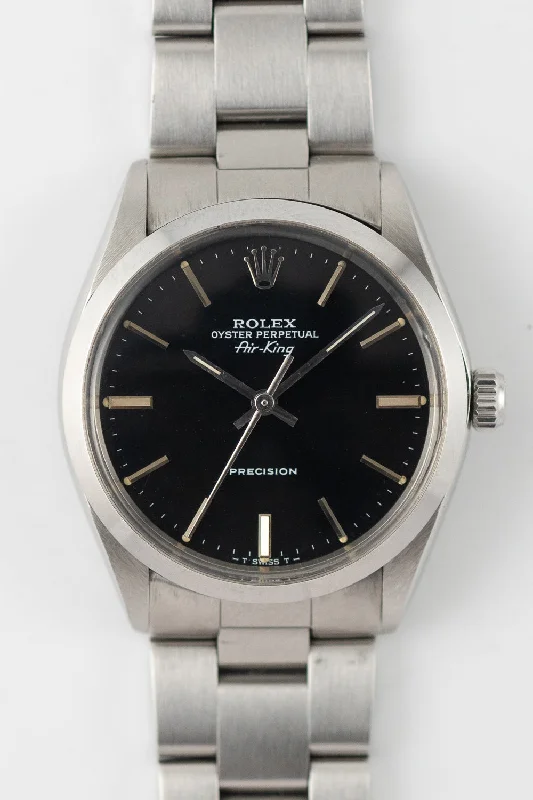 ROLEX Air-King Ref.5500 Black Mirror Dial