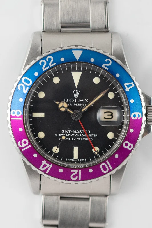 ROLEX GMT-MASTER Ref.1675 MK0.5 Fuchsia Bezel