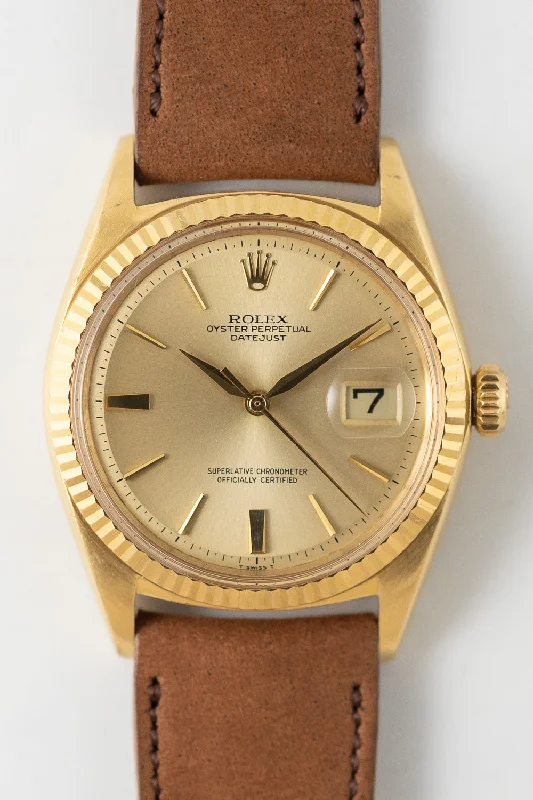 ROLEX DATEJUST REF.1601 18K Yellow Gold