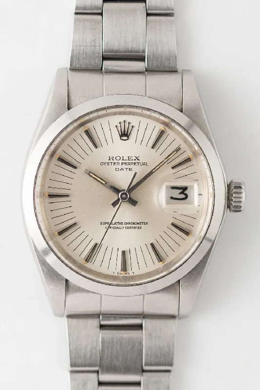 ROLEX OYSTER PERPETUAL DATE Ref.1500 Radial Dial