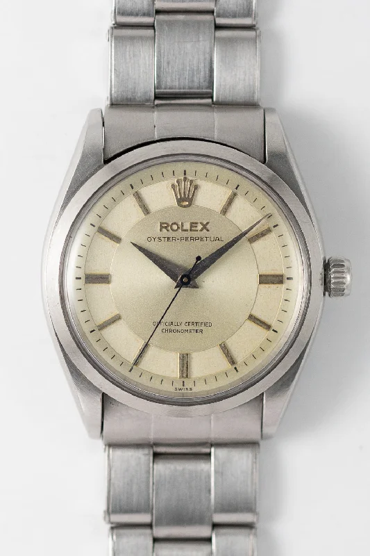 ROLEX OYSTER PERPETUAL Ref.6564 Pie Pan Sector Dial