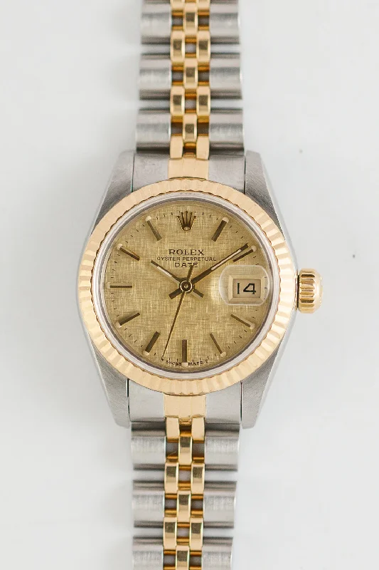 ROLEX DATEJUST Ref.69173 Linen Dial