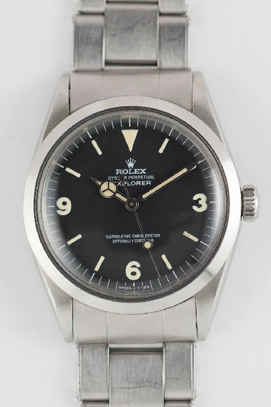 ROLEX EXPLORER Ref.1016 MK1 Fat Font Frog Leg dial