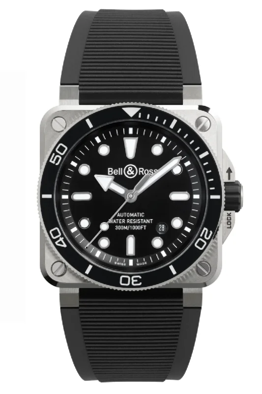 Bell & Ross BR03 Diver 42mm BR03A-D-BL-ST/SRB