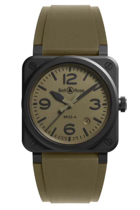 Bell & Ross BR 03 Military Ceramic BR03A-MIL-CE/SRB