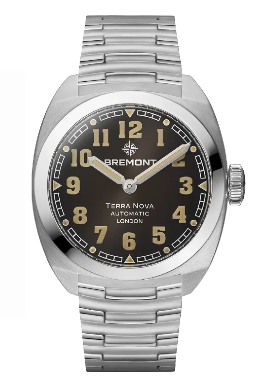 Bremont Terra Nova 38mm TN38-ND-SS-BK-B