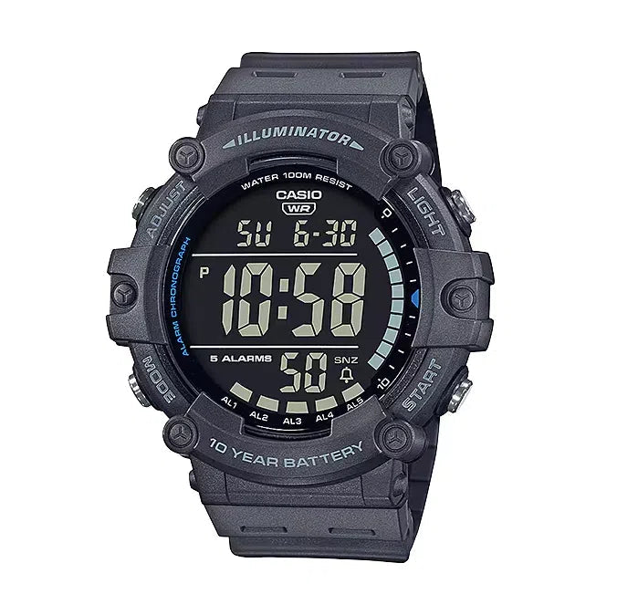 Casio AE-1500WH-8B Digital Rubber Strap Watch For Men