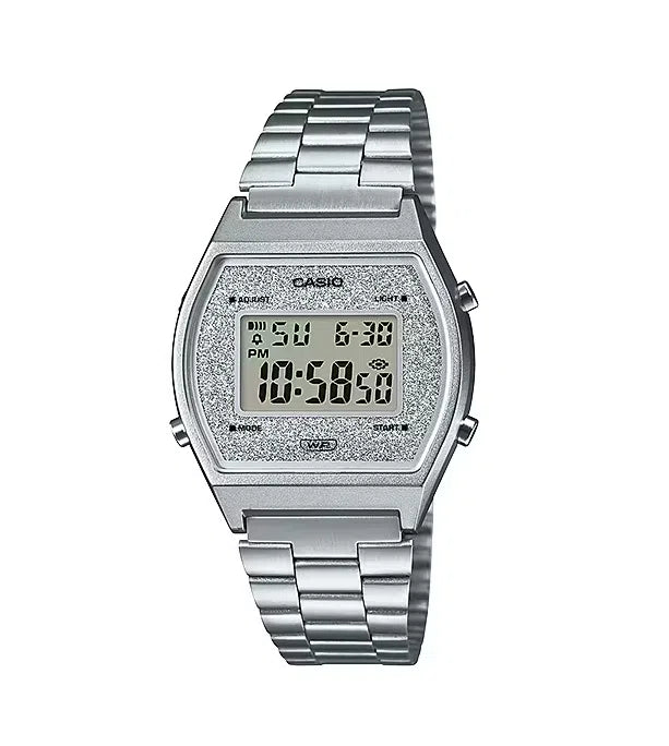 Casio B640WDG-7DF Digital Stainless Steel Strap Watch