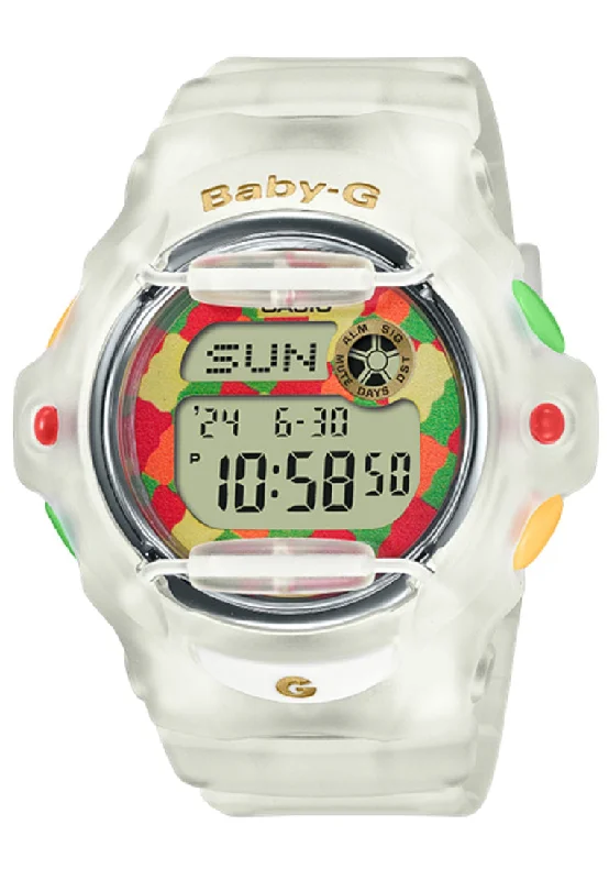 Casio Baby-g BG-169HRB-7DR Haribo Limited Ed Digital Rubber Strap Watch For Women