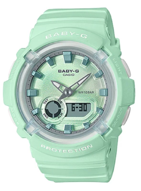 Casio Baby-g BGA-280-3A Digital Analog Rubber Strap Watch For Women