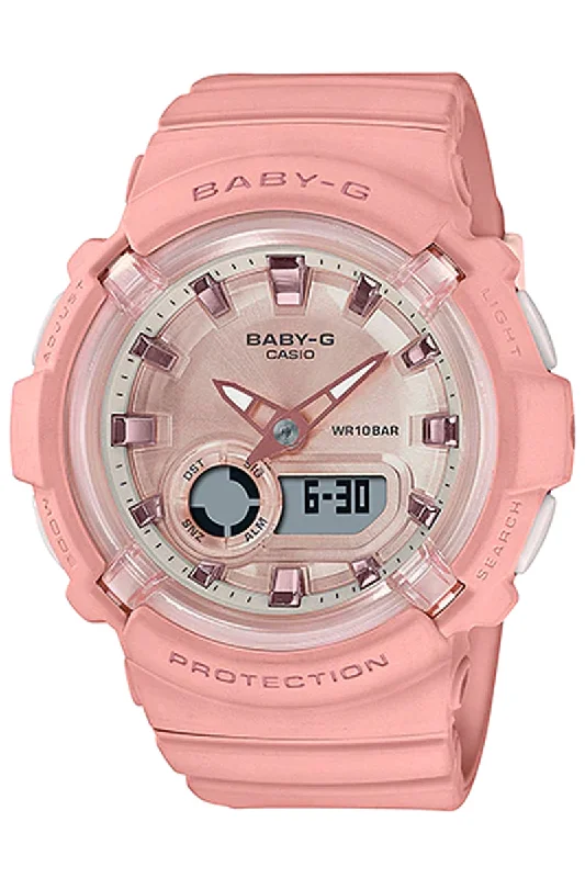 Casio Baby-g BGA-280-4A Digital Analog Rubber Strap Watch For Women