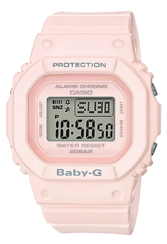 Casio Baby-g BGD-560-4DR Digital Rubber Strap Watch For Women