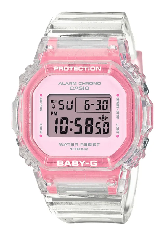 Casio Baby-g BGD-565SJ-7DR Digital Rubber Strap Watch for Women