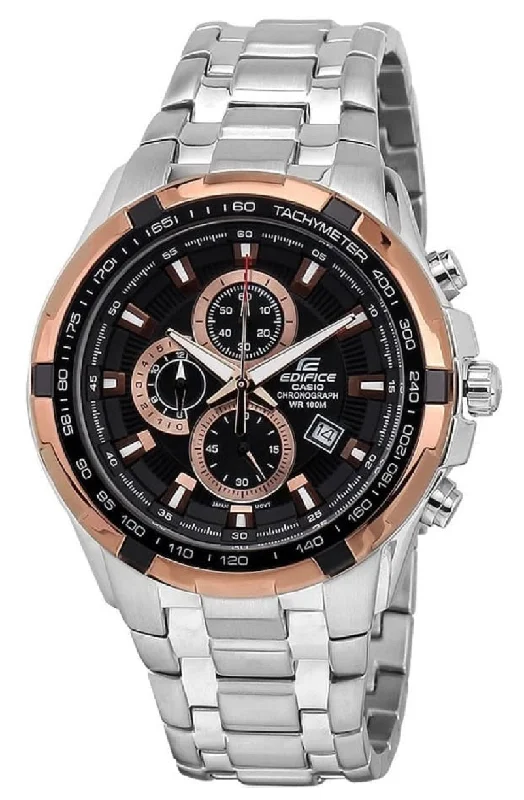 Casio Edifice EF-539D-1A5 Chronograph Stainless Steel Strap Watch For Men