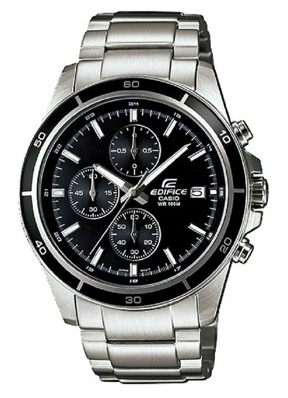 Casio Edifice EFR-526D-1A Chronograph Stainless Steel Strap Watch For Men