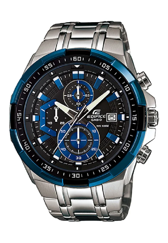 Casio Edifice EFR-539D-1A2 Digital Analog Stainless Steel Strap For Men