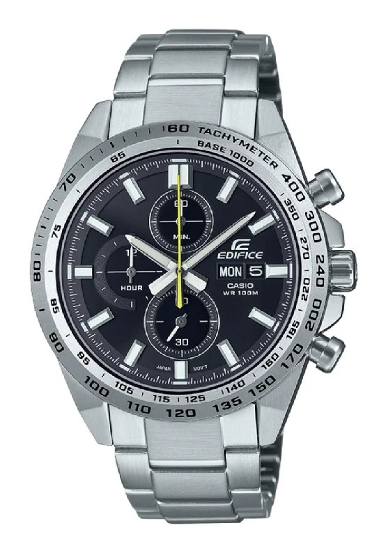 Casio Edifice EFR-574D-1A Chronograph Stainless Steel Strap Watch For Men