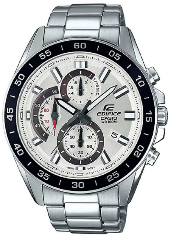 Casio Edifice EFV-550D-7A Chronograph Stainless Steel Strap Watch For Men