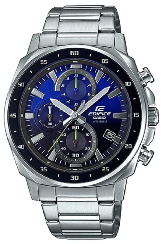 Casio Edifice EFV-600D-2A Chronograph Stainless Steel Strap Watch For Men