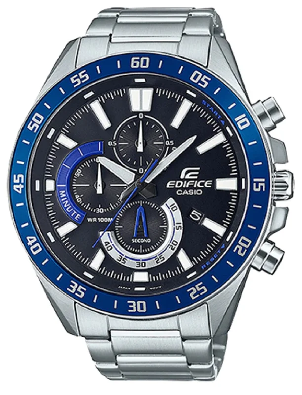 Casio Edifice EFV-620D-1A2 Chronograph Stainless Steel Strap Watch For Men