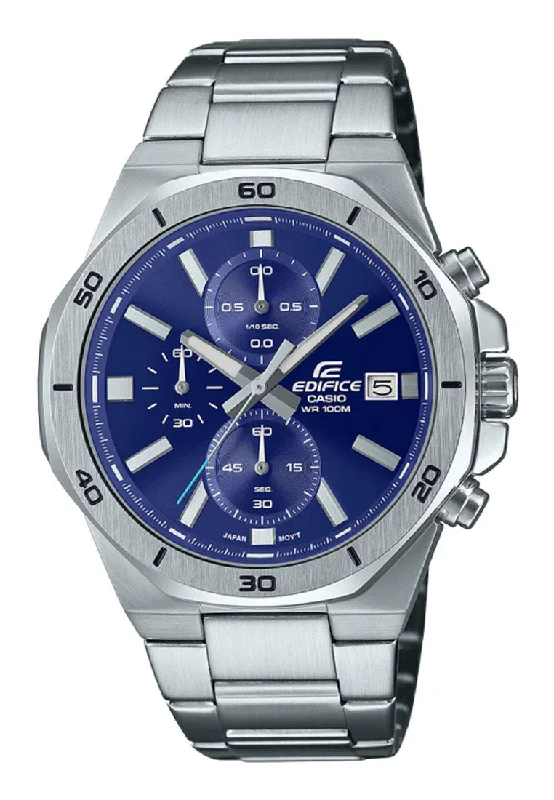 Casio Edifice EFV-640D-2A Chronograph Stainless Steel Strap Watch For Men