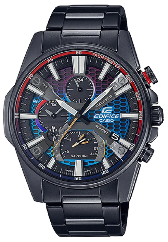 Casio Edifice EQB-1200HG-1A Chronograph Stainless Steel Strap Watch For Men