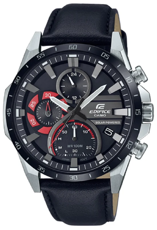 Casio Edifice EQS-940BL-1A Chronograph Solar Watch For Men