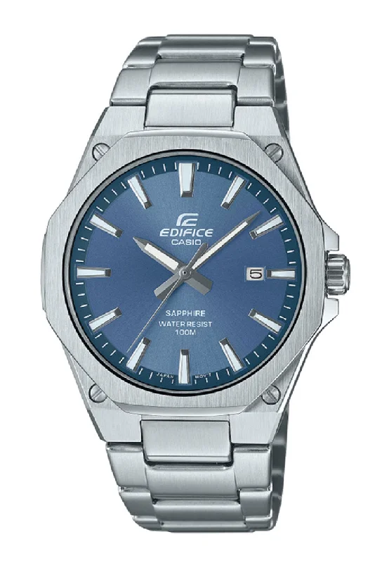 Casio EFR-S108D-2A Analog Stainless Steel Strap Watch for Men