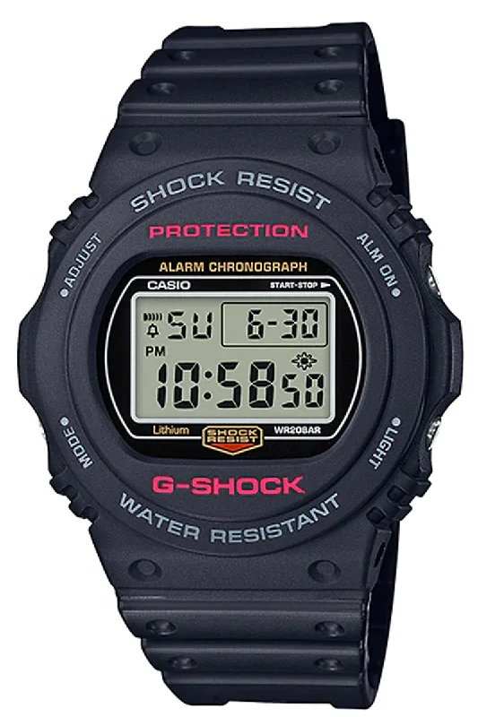 Casio G-shock DW-5750E-1DR Digital Rubber Strap Watch For Men