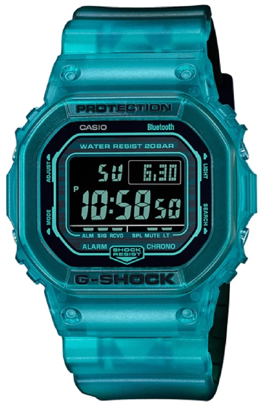 Casio G-shock DW-B5600G-2DR Digital Rubber Strap Watch For Men