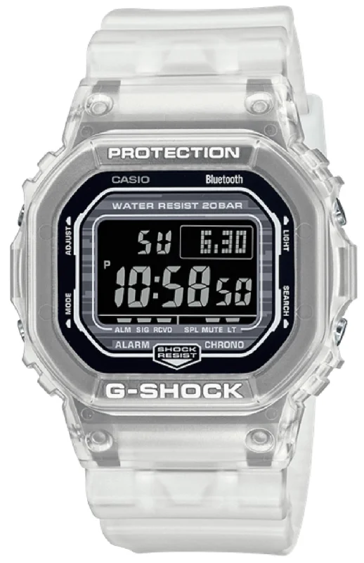 Casio G-shock DW-B5600G-7DR Digital Rubber Strap Watch For Men