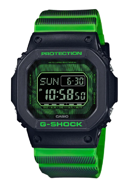 Casio G-shock DW-D5600TD-3DR Digital Rubber Strap Watch For Men