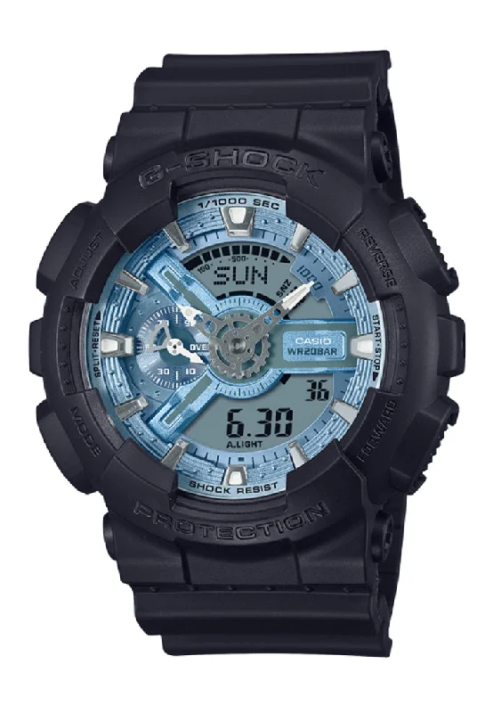 Casio G-shock GA-110CD-1A2 Digital Analog Rubber Strap Watch For Men