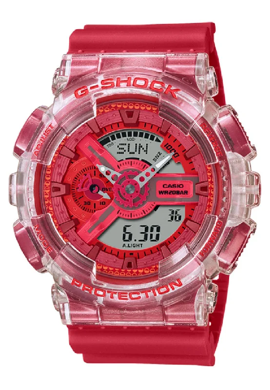 Casio G-shock GA-110GL-4A Digital Analog Rubber Strap Watch For Men