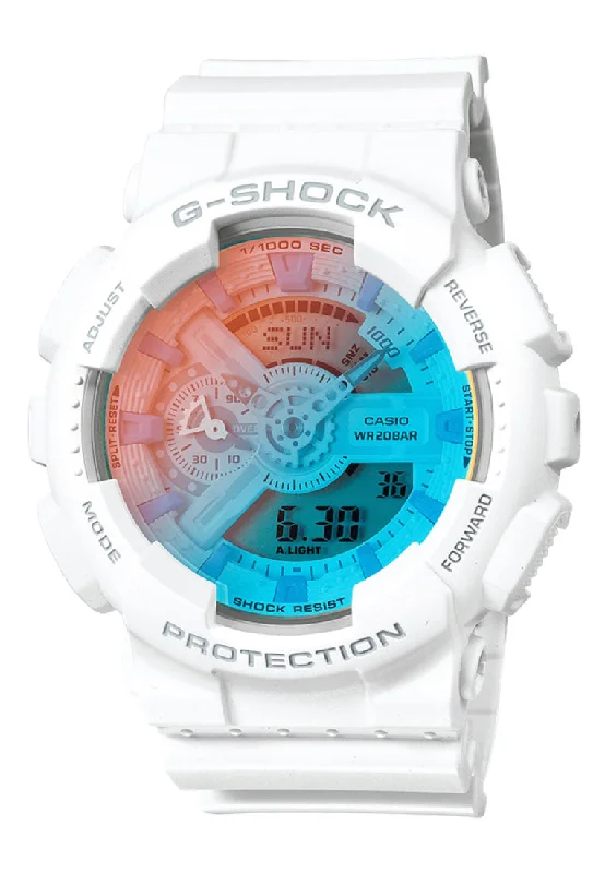 Casio G-shock GA-110TL-7A Digital Analog Rubber Strap Watch for Men