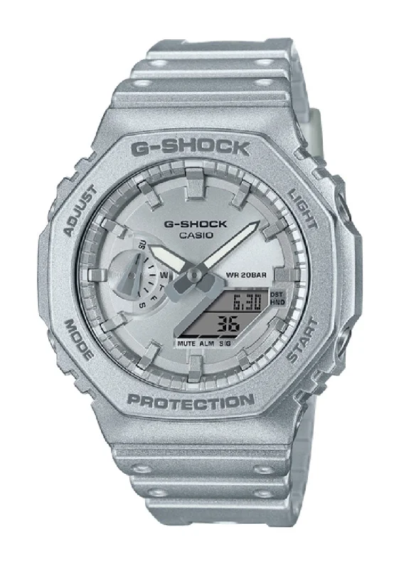 Casio G-shock GA-2100FF-8A Digital Analog Rubber Strap Watch For Men