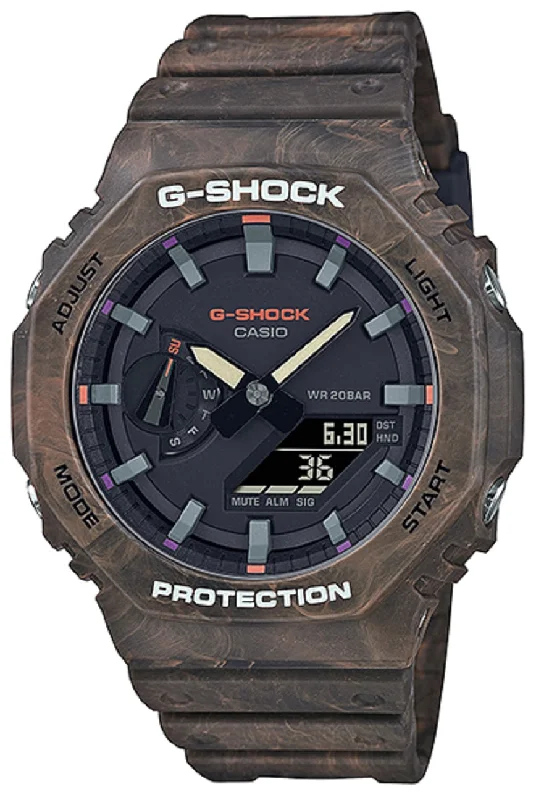 Casio G-shock GA-2100FR-5A Mystic Forest Digital Analog Watch