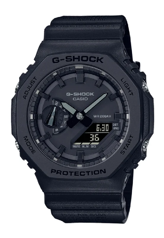 Casio G-shock GA-2140RE-1A 40th Anniversary Remaster Black Digital Analog Watch For Men