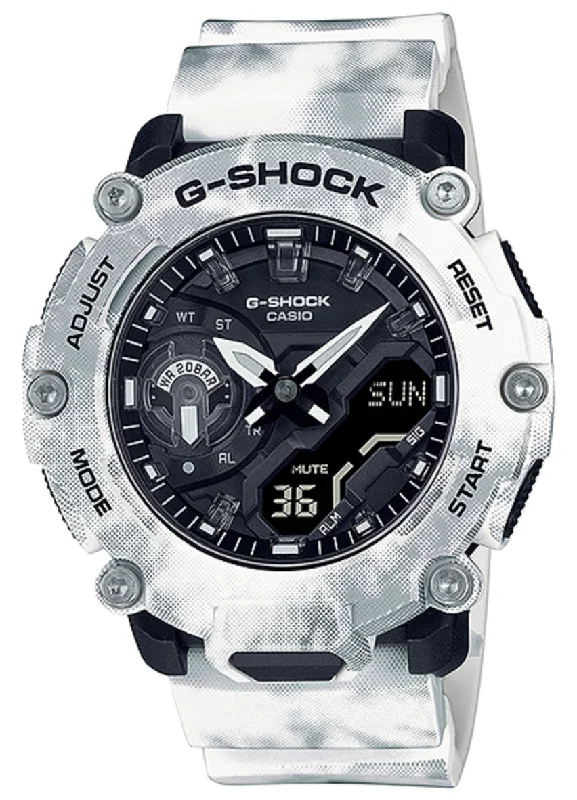 Casio G-shock GA-2200GC-7A Frozen Forest Series Digital Analog Watch