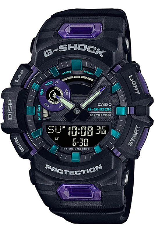 Casio G-shock GBA-900-1A6 Bluetooth Digital Analog Rubber Strap Watch For Men