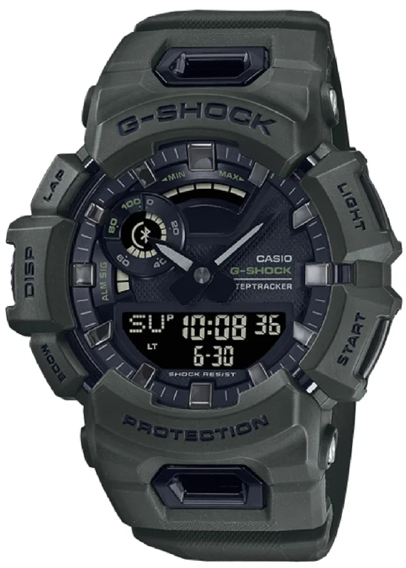 Casio G-shock GBA-900UU-3A Bluetooth Digital Analog Rubber Strap Watch For Men