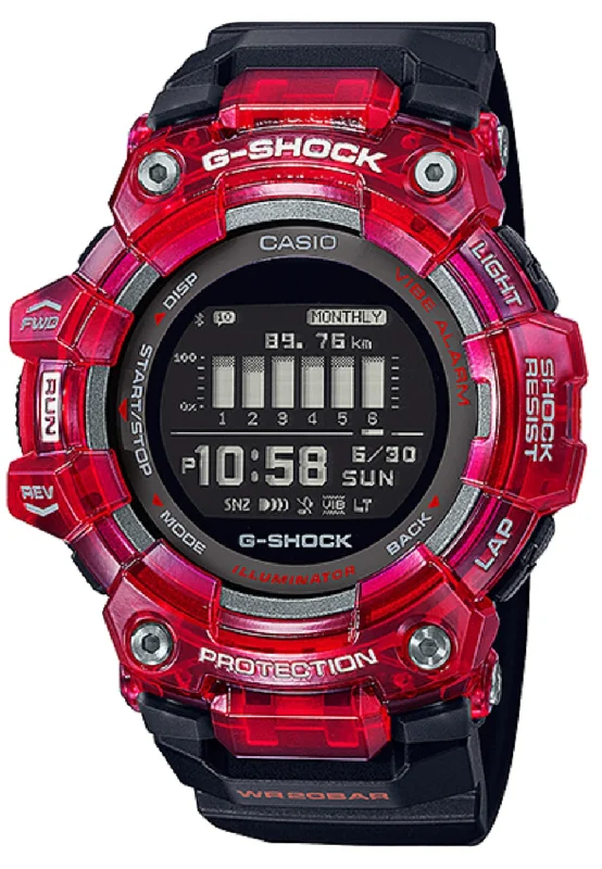 Casio G-shock GBD-100SM-4A1 Bluetooth Digital Rubber Strap Watch For Men