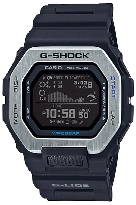 Casio G-shock GBX-100-1DR Bluetooth Digital Rubber Strap Watch For Men