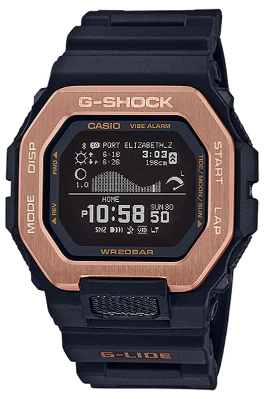 Casio G-shock GBX-100NS-4DR Bluetooth Digital Rubber Strap Watch For Men