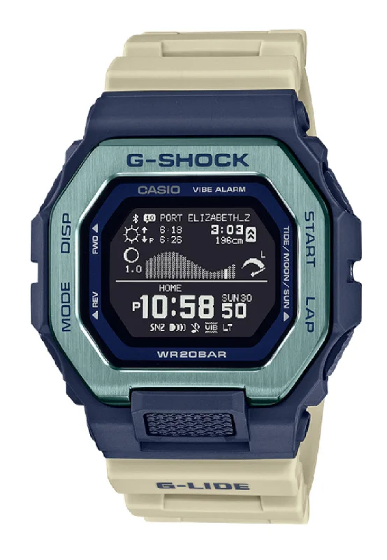 Casio G-shock GBX-100TT-2DR Bluetooth Digital Rubber Strap Watch For Men