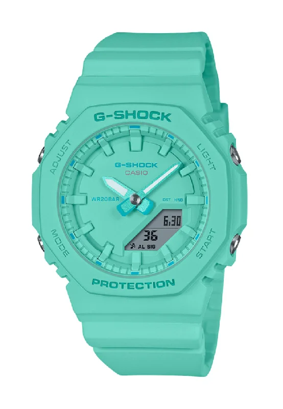 Casio G-shock GMA-P2100-2A Digital Analog Rubber Strap Watch For Women