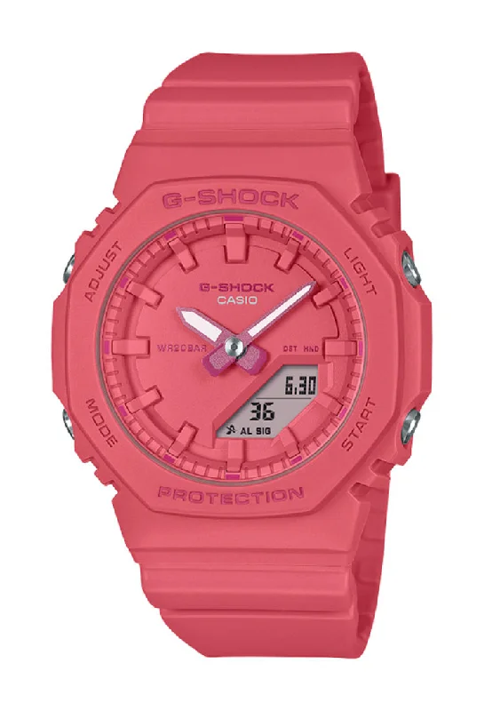 Casio G-shock GMA-P2100-4A Digital Analog Rubber Strap Watch For Women