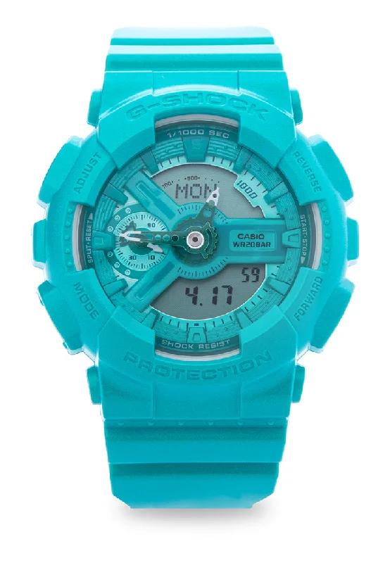 Casio G-shock GMA-S110VC-3A Digital Analog Rubber Strap Watch