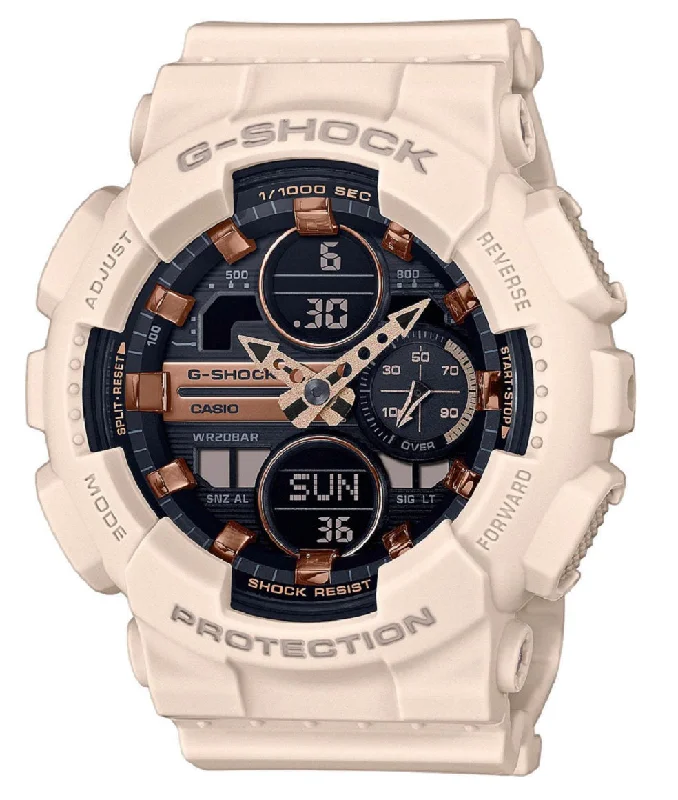 Casio G-shock GMA-S140M-4A Digital Analog Rubber Strap Watch